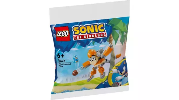 Lego Sonic the Hedgehog Кокосовая атака Кики