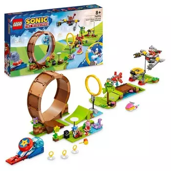 LEGO Sonic the Hedgehog, кубики, Sonic — Green Hill Loop Challenge, 76994