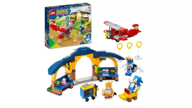 Lego Sonic the Hedgehog Самолет Торнадо Тейлза с набором для мастерской