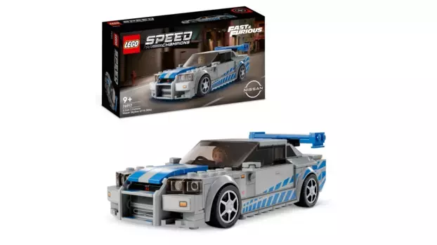 Lego Speed Champions 2 Форсаж 2 Форсаж Nissan Skyline GT-R (R34)
