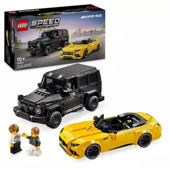 LEGO Speed Champions, блоки, Mercedes-AMG G 63 и Mercedes-AMG SL 63, 76924