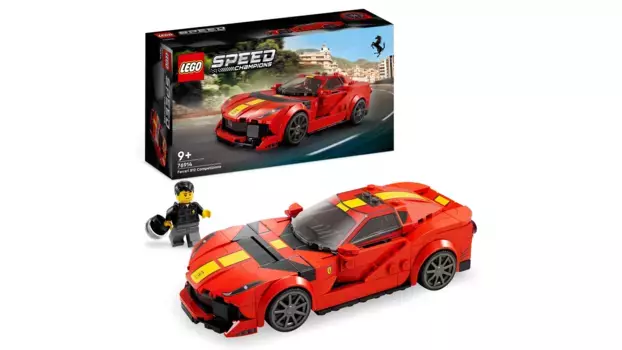 Lego Speed Champions Игрушечная машина Ferrari 812 Competizione