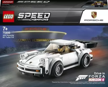 LEGO Speed Champions, кубики Porsche 911 Turbo, 75895