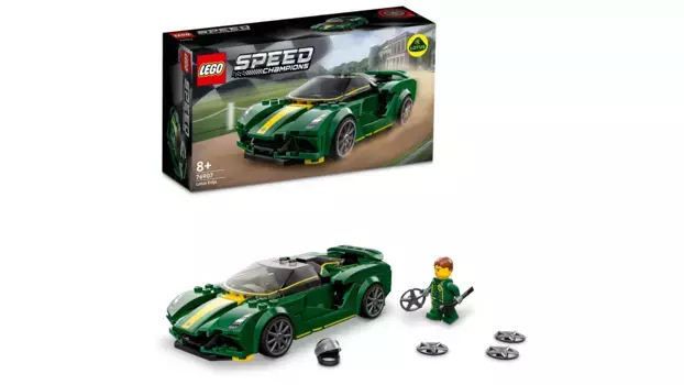 Lego Speed Champions Lotus Evija, модельный комплект, гоночный автомобиль