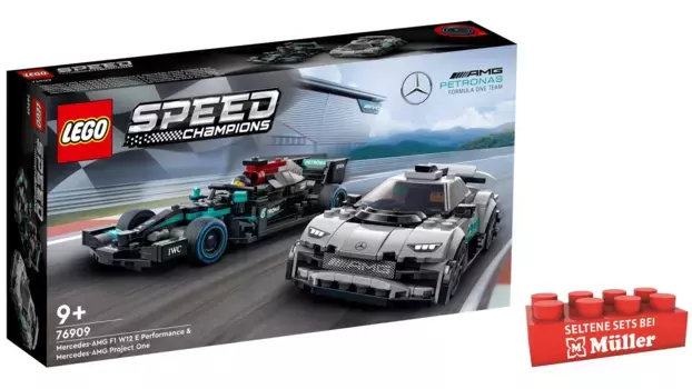 Lego Speed Champions Mercedes-AMG F1 W12 E Performance и Mercedes-AMG Project One