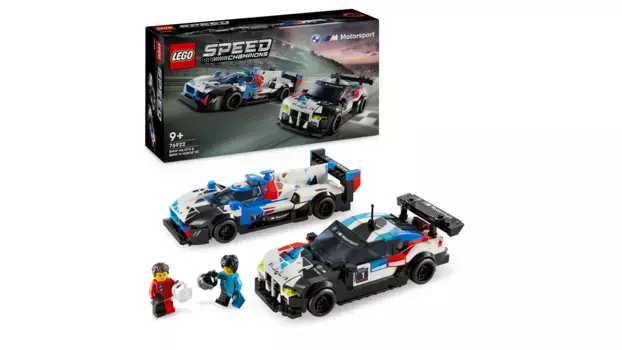 Lego Speed Champions Модель гоночного автомобиля BMW M4 GT3 и BMW M Hybrid V8