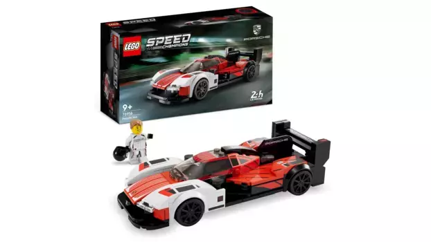 Lego Speed Champions Porsche 963, игрушечная модель автомобиля