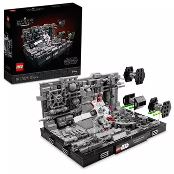 LEGO Star Wars, блоки, Диорама: Штурм Звезды Смерти, 75329