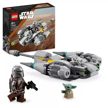 LEGO Star Wars, блоки, истребитель Мандалорца Н-1 в микромасштабе, 75363