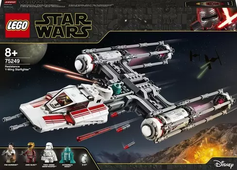 LEGO Star Wars, блоки Истребитель Y-Wing Resistance, 75249