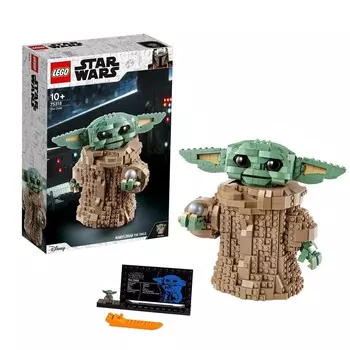 LEGO Star Wars, блоки Mandalorian The Child Baby Yoda 75318