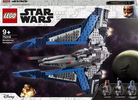 LEGO Star Wars, блоки, Мандалорский истребитель, 75316