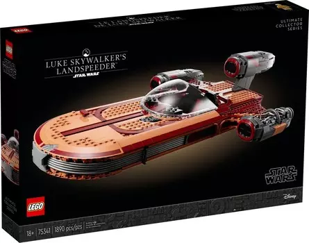 LEGO Star Wars, блоки, Спидер Люка Скайуокера, 75341