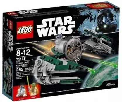LEGO Star Wars, блоки «Звездный истребитель джедая Йоды», 75168