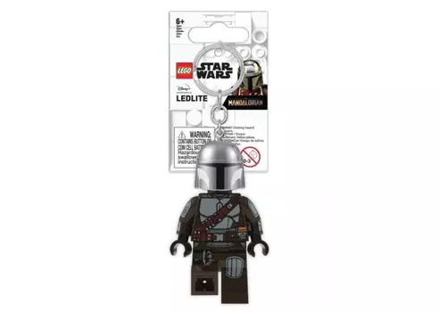 LEGO Star Wars, Брелок с фонариком Мандалорец 2 сезон, Ke187