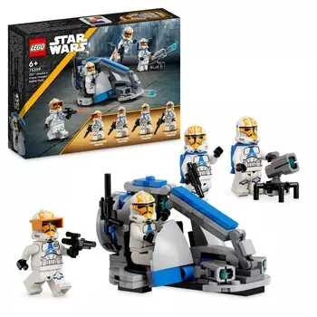 LEGO Star Wars, кубики, Боевой набор с 332-м отрядом клонов Асоки, 75359