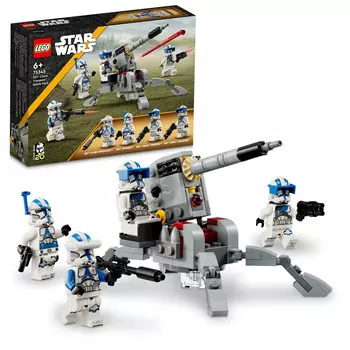 LEGO Star Wars, кубики, Боевой набор — Солдаты-клоны 501-го легиона, 75345
