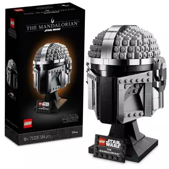 LEGO Star Wars, кубики, Шлем Мандалорца, 75328