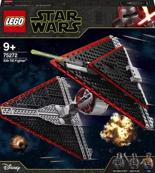 LEGO Star Wars, кубики Sith TIE Fighter, 75272