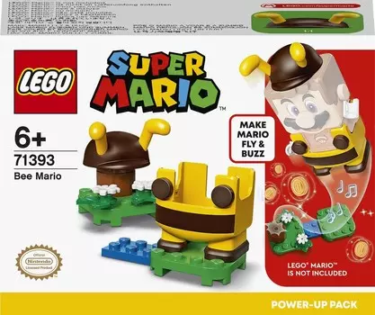 LEGO Super Mario, блоки, пчелка Марио - апгрейд, 71393