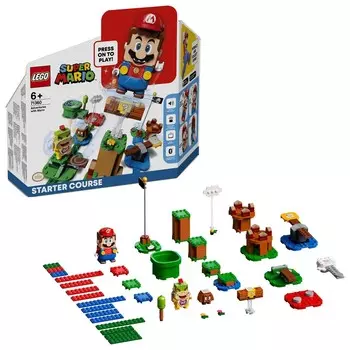 LEGO Super Mario, блоки, Приключения с Марио - стартовый набор, 71360