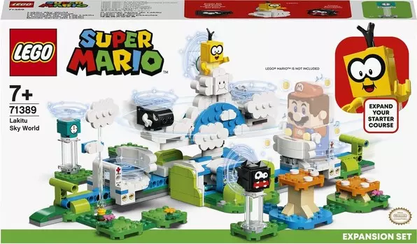LEGO Super Mario, блоки Sky World of Lakitu - дополнительный набор, 71389