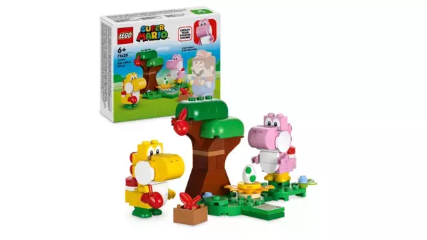 Lego Super Mario Дикий лес Йоши набор расширения с 2 фигурками