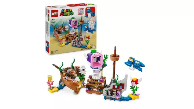 Lego Super Mario Дополнительный набор Дорри и затонувший корабль
