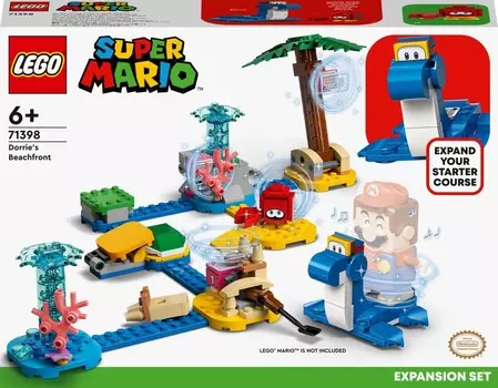 LEGO Super Mario, кубики, набор расширения Dorrie Wharf, 71398
