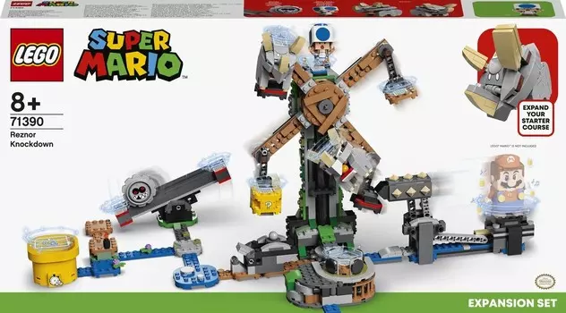 LEGO Super Mario, кубики, Reznor Fight - дополнительный набор, 71390