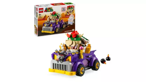 Lego Super Mario Монстр-тележка Баузера игрушка из дополнительного набора