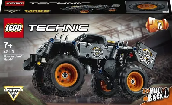 LEGO Technic, блоки, Monster Jam Max-D, 42119