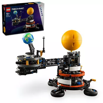 LEGO Technic, блоки, Планета Земля и Луна на орбите, 42179