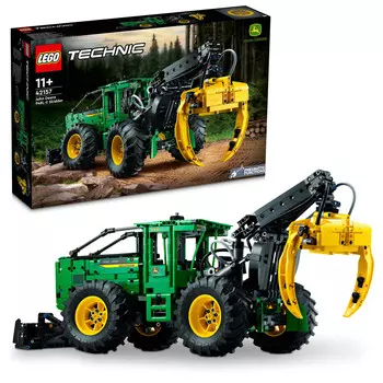 LEGO Technic, блоки, трелевочный трактор John Deere 948L-II, 42157