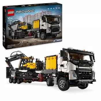 LEGO Technic, грузовик Volvo FMX и электрический экскаватор EC230, 42175