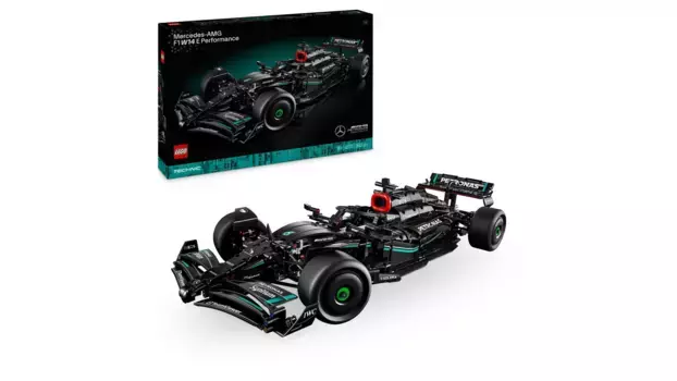Lego Technic Mercedes-AMG F1 W14 E Performance, гоночный автомобиль в подарок