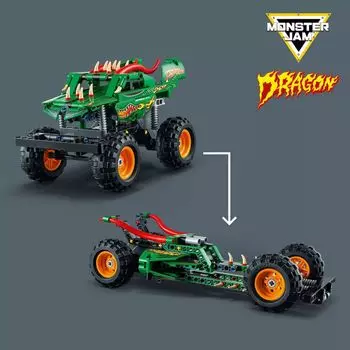 LEGO Technic Monster Jam Dragon 42149 Набор строительных игрушек LEGO