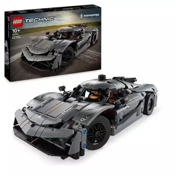 LEGO Technic, серый гиперкар Koenigsegg Jesko Absolut, 42173