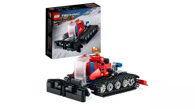 Lego Technic Snowcat, автомобильный набор 2 в 1 со снегоходом