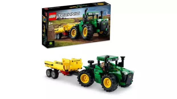 Lego Technic Трактор John Deere 9620R 4WD, игрушечный трактор