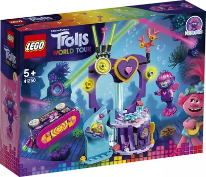 LEGO Trolls World Tour, блоки «Техно-вечеринка на рифе», 41250