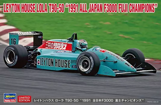 Leighton House Lola T90-50 (Всеяпонские чемпионы F3000 Fuji 1991 года) 1:24 Hasegawa 20643