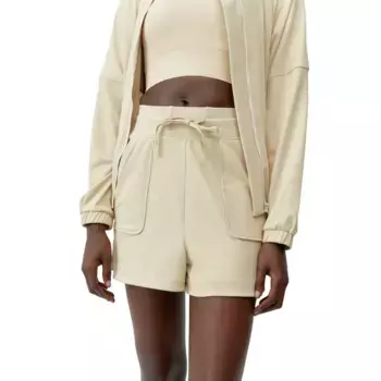 Leila Born Living Yoga Женские шорты, бежевый