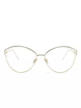 Leisure Society очки Lovelace в оправе 'кошачий глаз', нейтральный