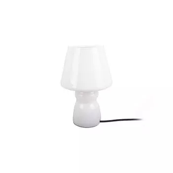 Leitmotiv - Настольная лампа классическая из стекла - молочно-белый Present Time