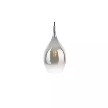 Leitmotiv - подвесной светильник Drup - хром Present Time, серый