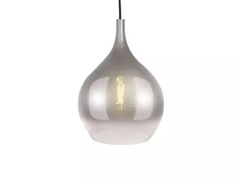 Leitmotiv - подвесной светильник Drup Large - дымчатый серый Present Time