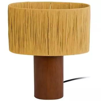 Leitmotiv — Прозрачная овальная настольная лампа — охра желтая Present Time, желтый