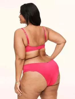 Лейха дерзкие трусики Adore Me, красный