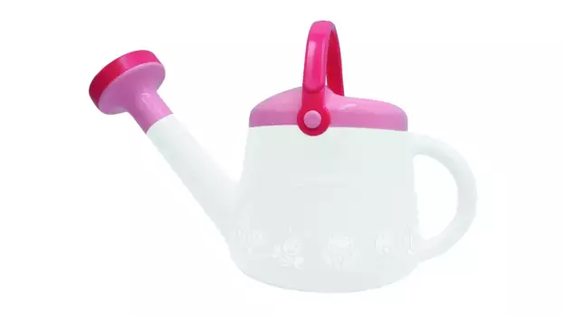 Лейка, полупрозрачная, розовая Spielstabil